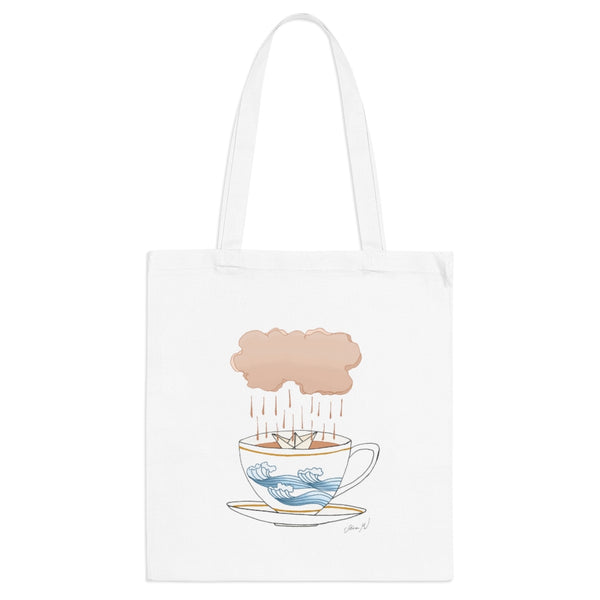 Latte Art Tote Bag