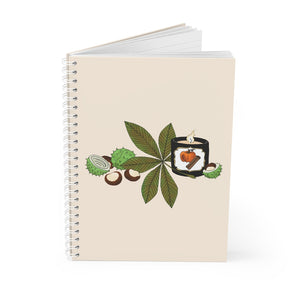 Cozy Fall Spiral Notebook