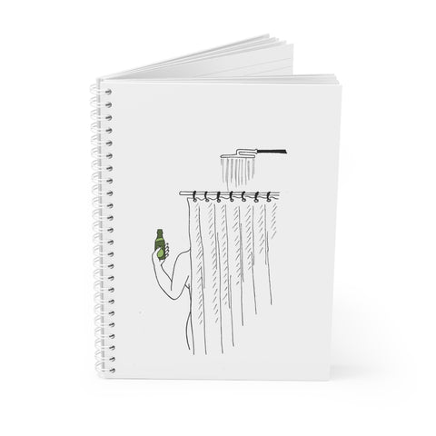 Bath Beer Spiral Notebook