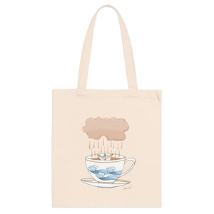 Latte Art Tote Bag
