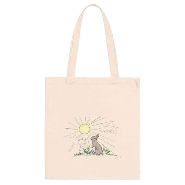 Sunshine Rabbit Tote Bag