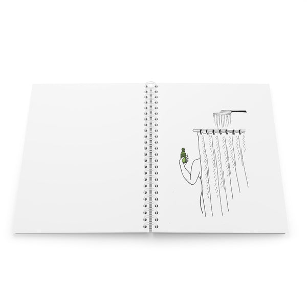 Bath Beer Spiral Notebook