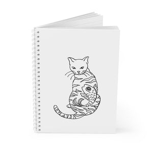 Cat Spiral Notebook
