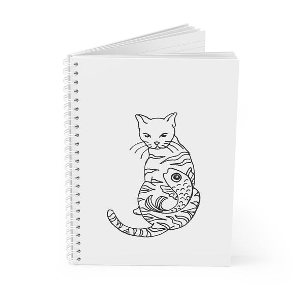 Cat Spiral Notebook