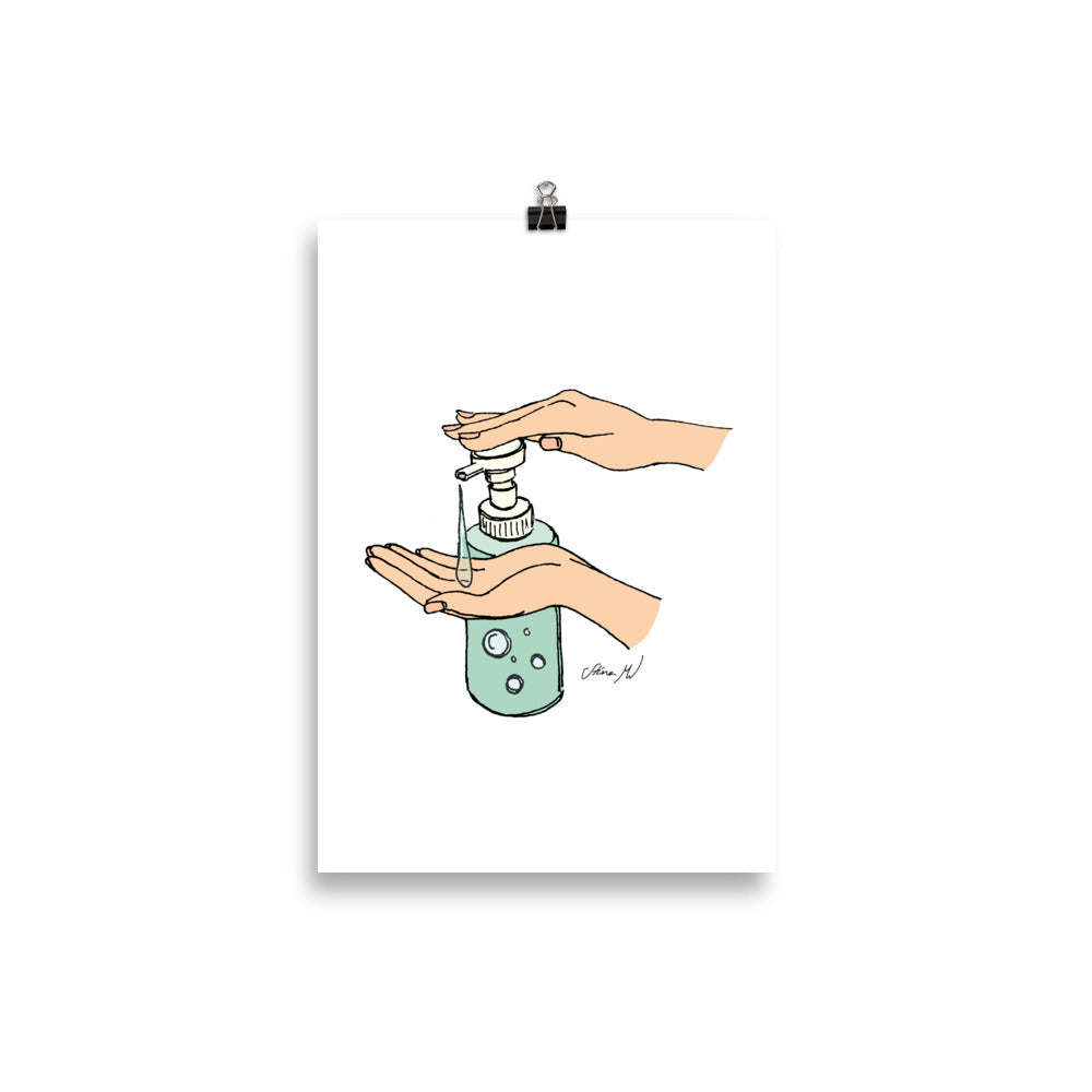 Cleansing Gel Poster