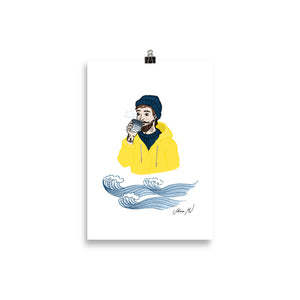 Coffee Sailor Poster