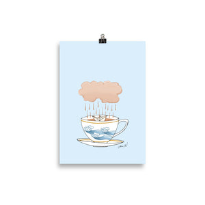 Latte Art Poster