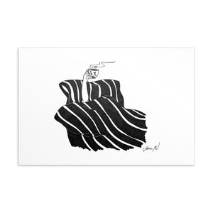 Coffee in Bed Postcard/Greeting Card