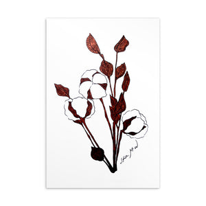 Cotton Postcard/Greeting Card